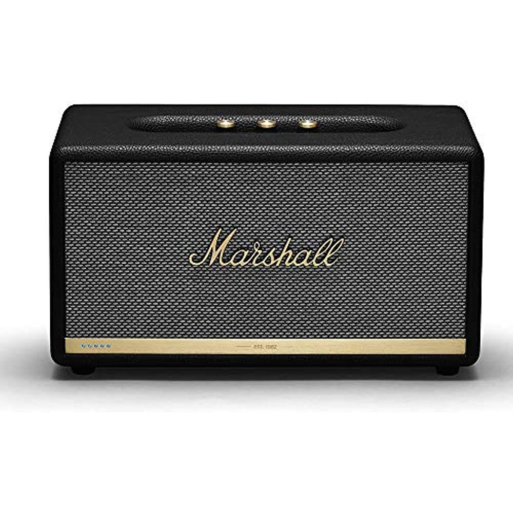 Marshall Stanmore II Wireless Wi-Fi Multi-room Smart Speaker with Amazon Alexa Voice Control Built-In Black - 1002492