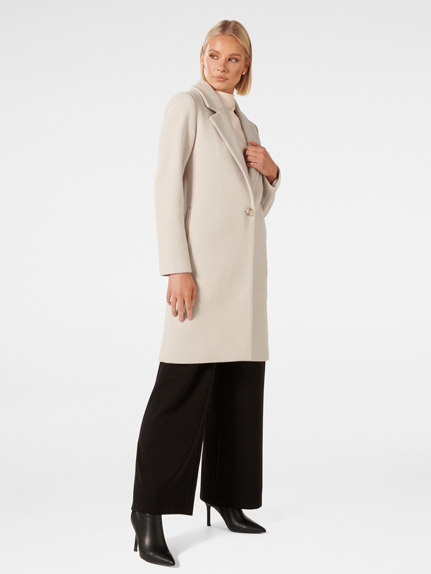 Forever New Billie Longline Coat