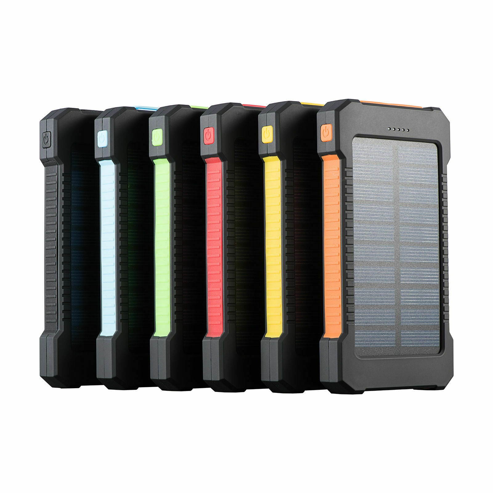 900000mAh Dual USB Portable Solar Battery Charger Solar Power Bank For Phone USA