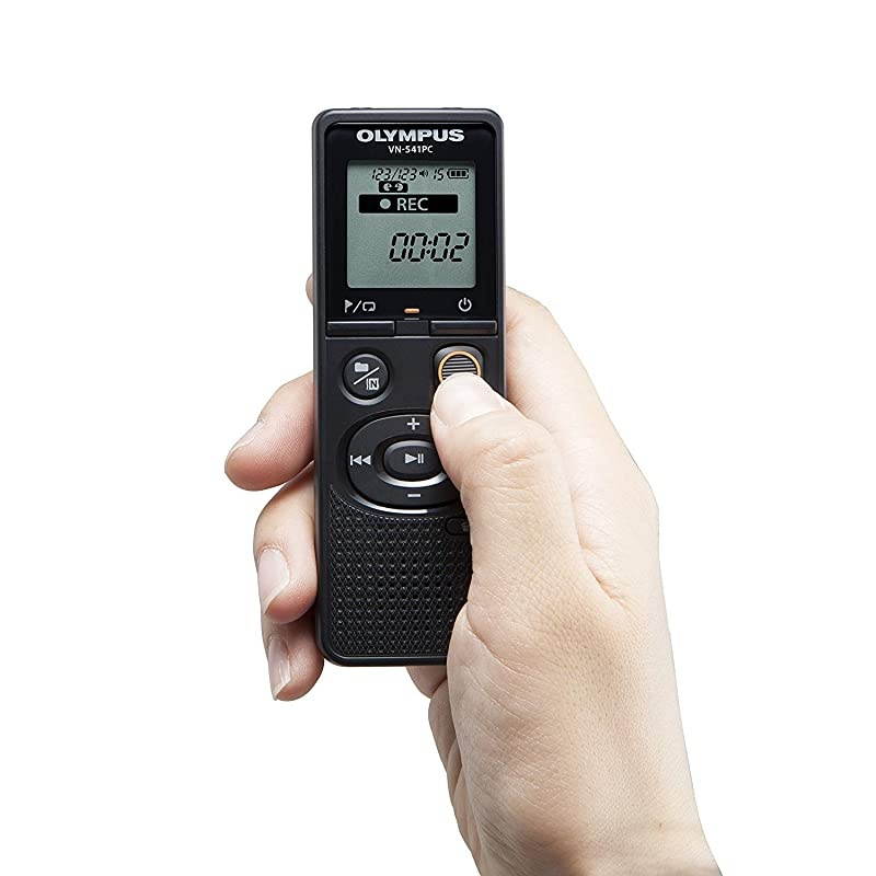 VN-541PC With PC Link 4GB Black Digital Voice Recorder