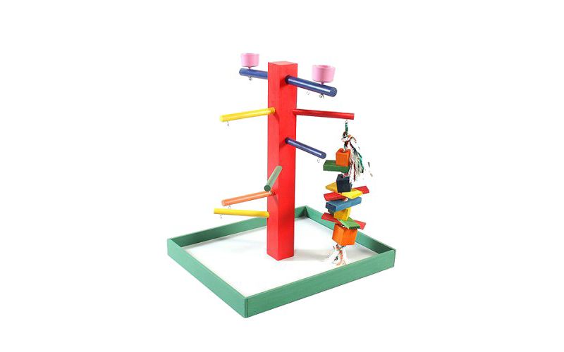 Prevue Pet Products Parrot Playpen - Green - Large