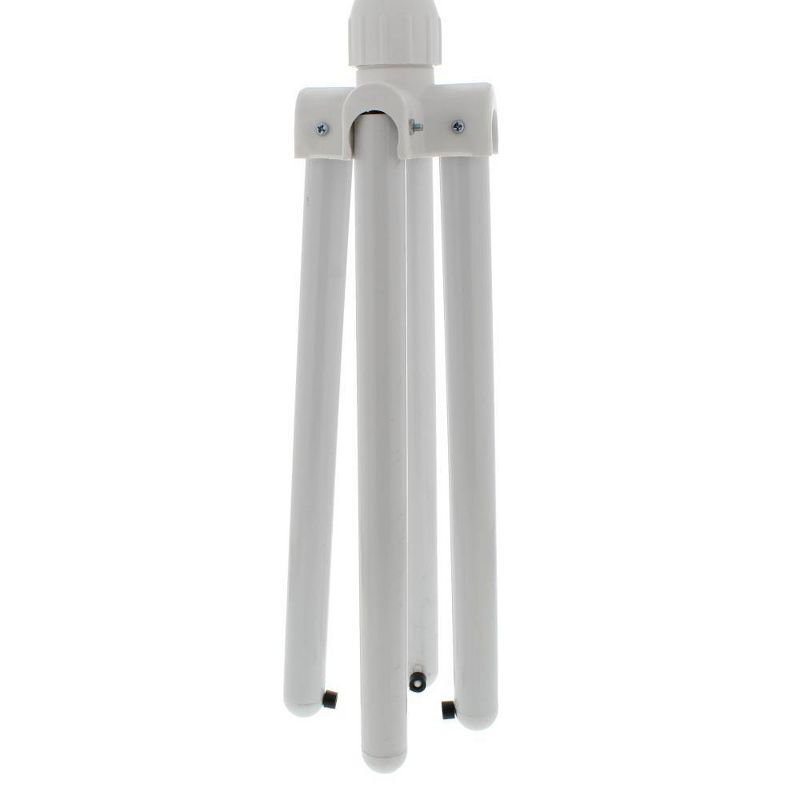 Comfort Zone 16" Oscillating Stand Fan White