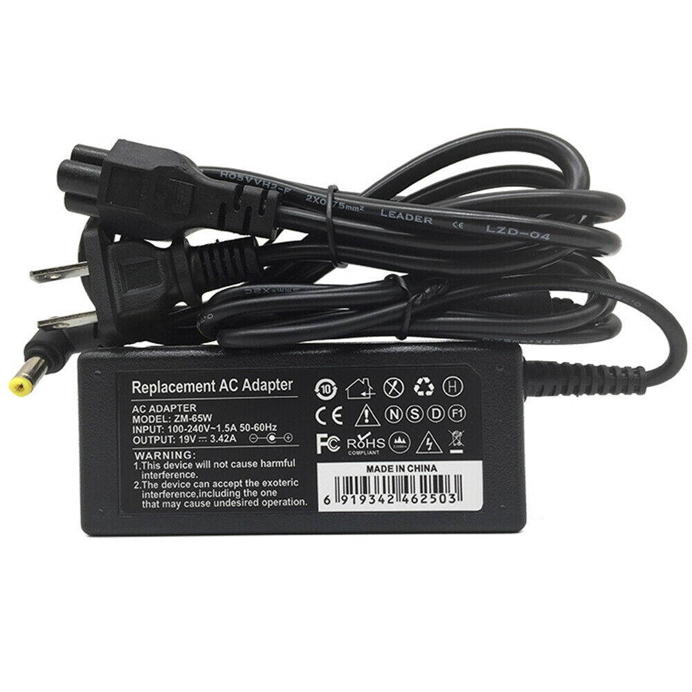65W Adapter For Gateway Ms2274 Ms2285 Laptop Charger Power Supply Psu + Cord Us