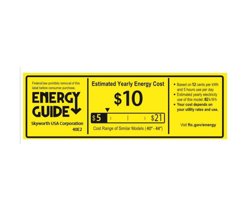 Skyworth 40" Class FHD (1080P) LED TV (40E2)