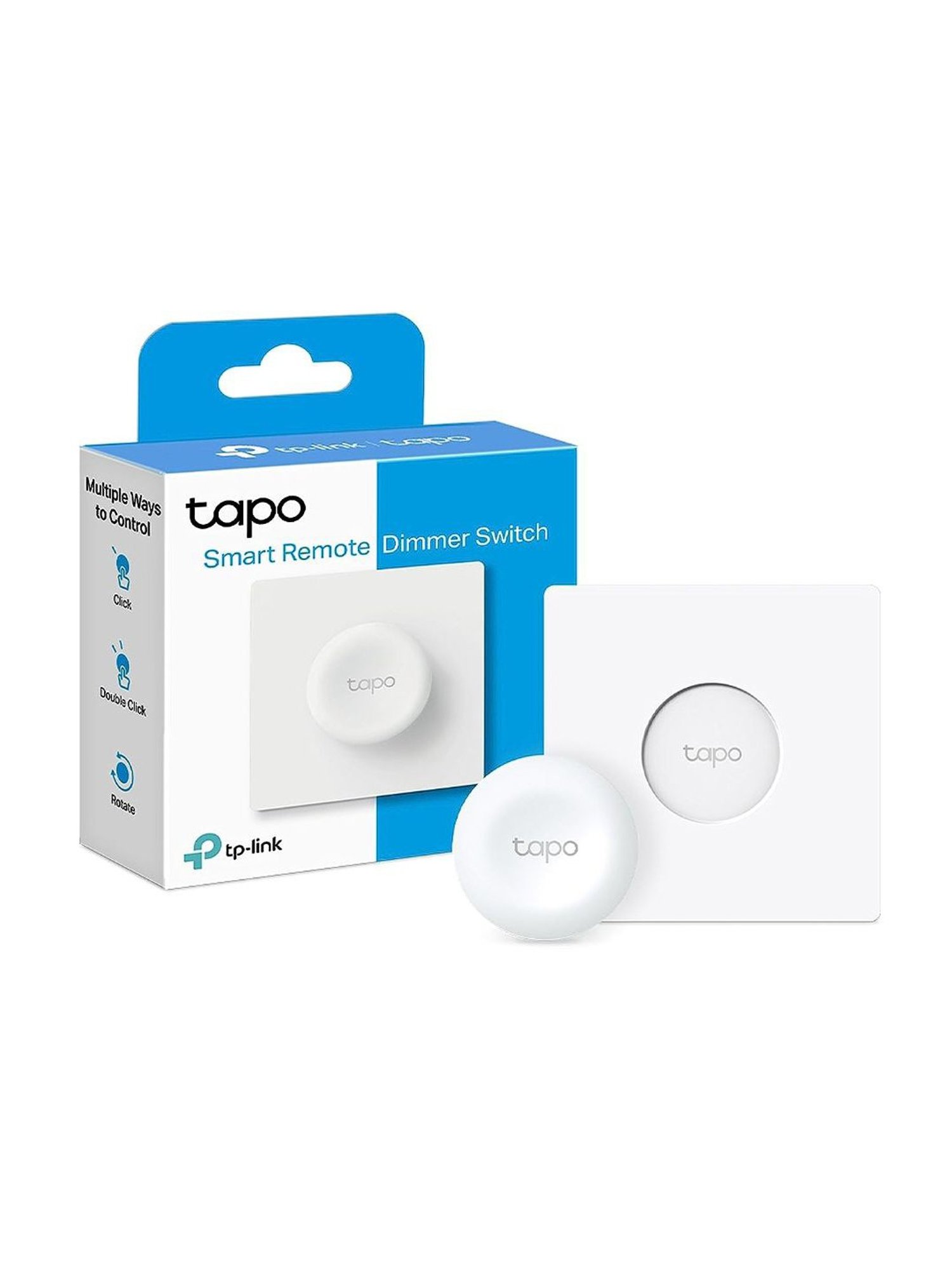 TP-LINK Tapo S200D Smart Remote Dimmer Switch with Multiple Ways Control (White)