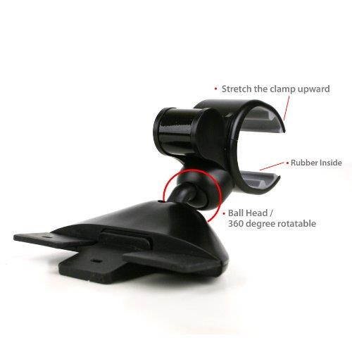 Koomus CD-Eco Universal CD Slot Smartphone Car Mount Holder for all iPhones and Android Devices