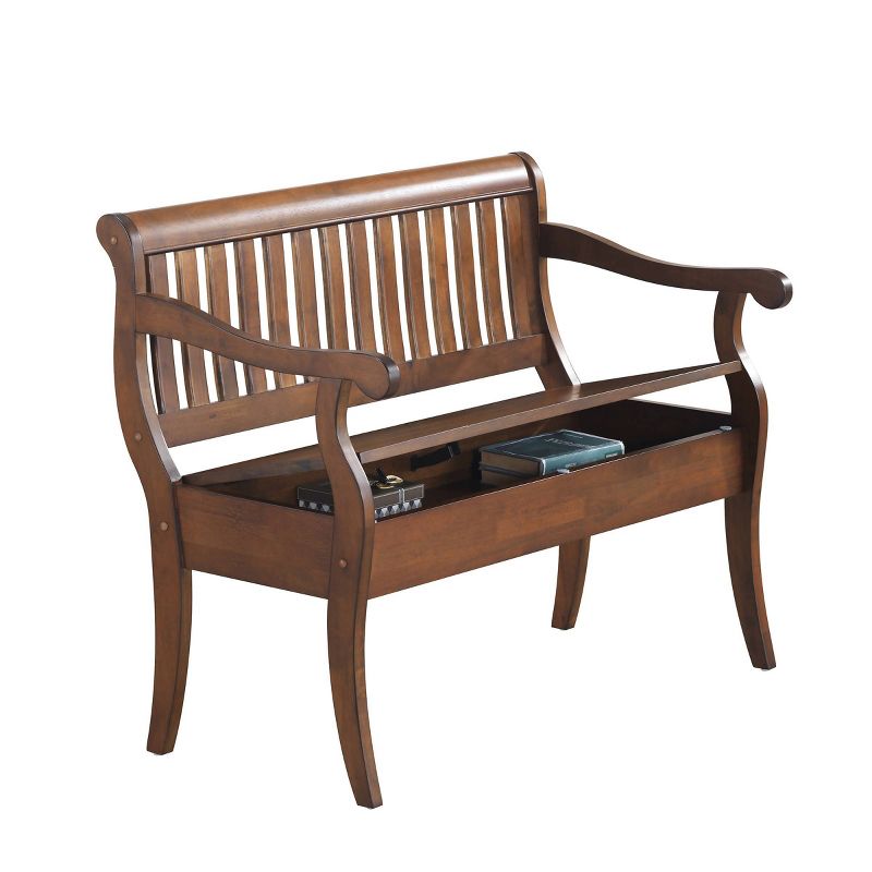 Alcott Storage Bench Elm - Carolina Chair & Table