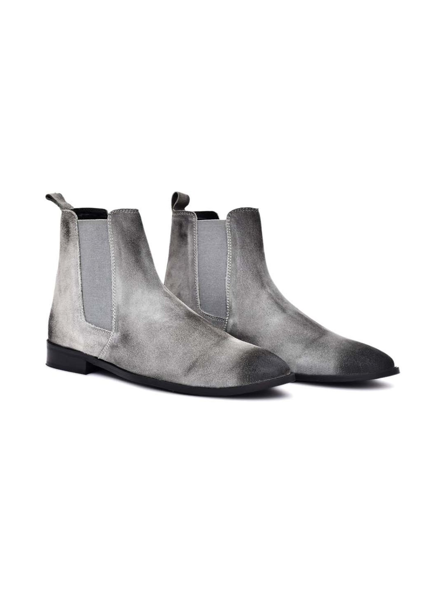 Griffin Men's Grey Chelsea Boots