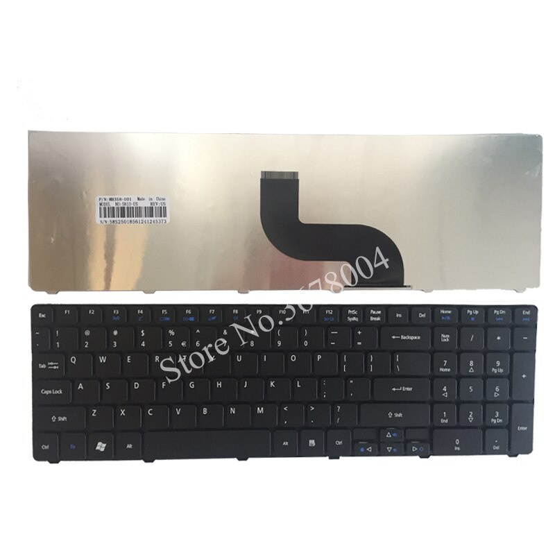 NEW for ACER Aspire US Keyboard PK130C94A00 V104730DS3 PK130C91100 V104702AS3 MS2286 MS2278 MS2261 Englsih laptop keyboard black