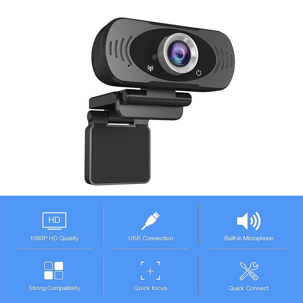 1080P Webcam USB Web Camera with Microphone