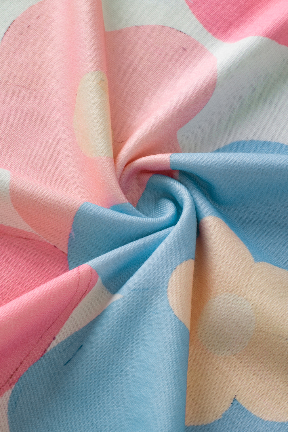 Pink Casual Solid Color Crew Neck Tank Top