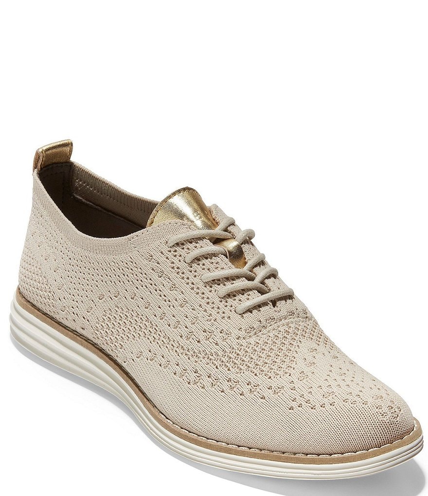 Cole Haan Original Grand Stitch Lite Knit Wingtip Oxfords