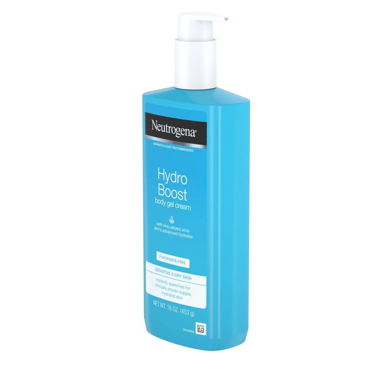 Neutrogena Hydro Boost Fragrance Free Body Gel Cream - 16oz