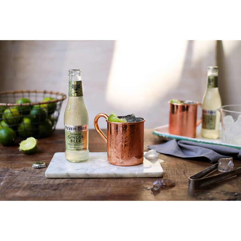 Fever-Tree Premium Ginger Beer - 4pk/200ml Bottles