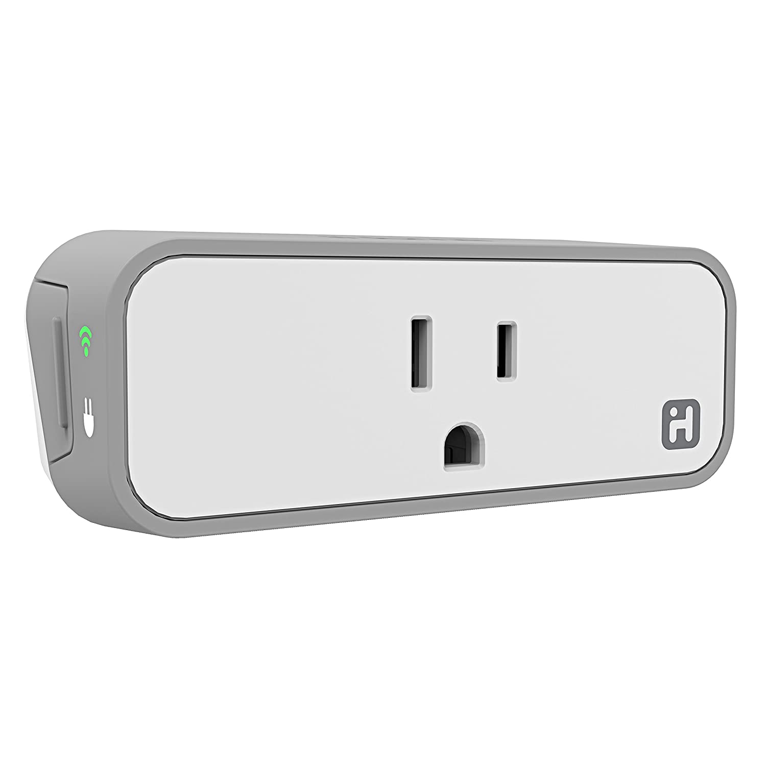 iHome ISP6X Wi-FI Smart Plug , Use your voice to control connected devices, Works with Alexa, Google Assistant and HomeKit enabled smart speakers