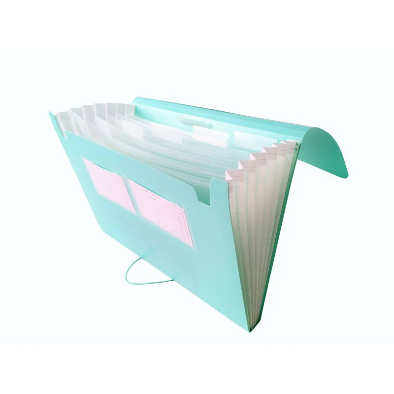 7 Pocket Expandable File Folder Letter Size Teal - up & up™