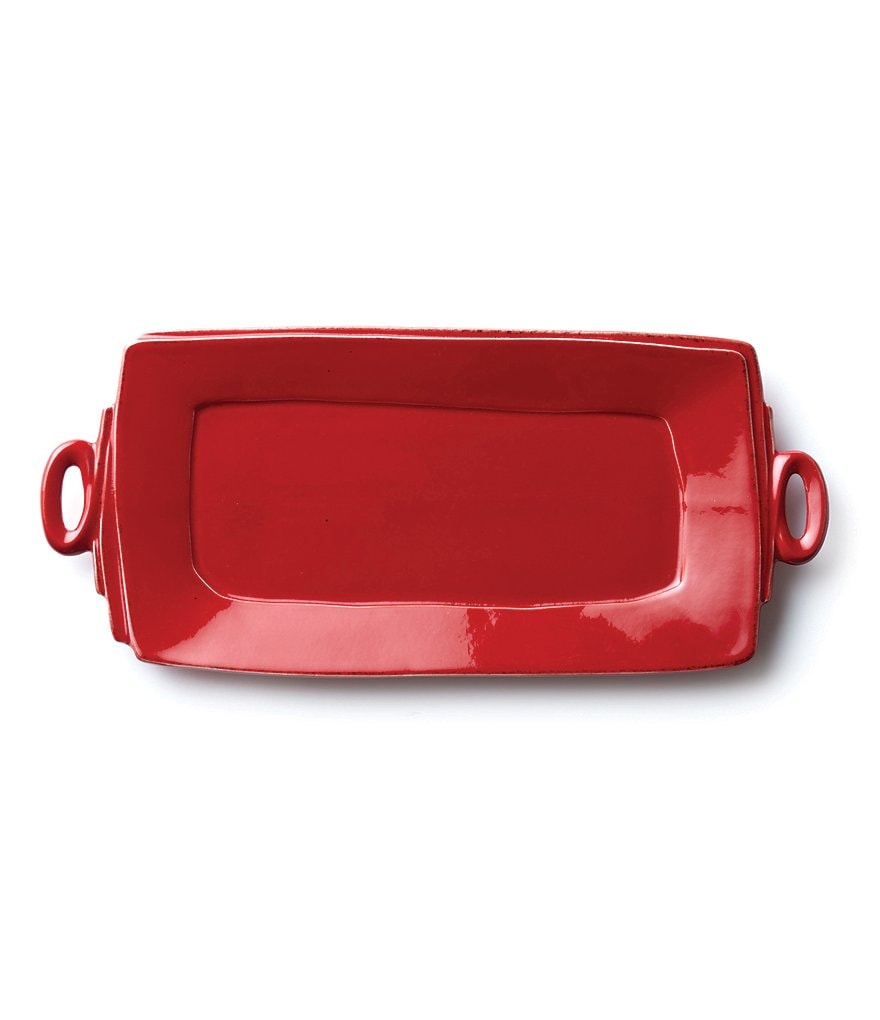VIETRI Lastra Handled Rectangular Platter
