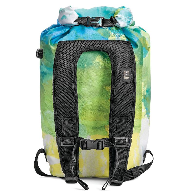 IceMule 1008-DD Jaunt Large Collapsible Portable Soft Sided Roll Top 15 Liter 12 Can Lightweight Insulated Waterproof Leak Proof Backpack Cooler Bag