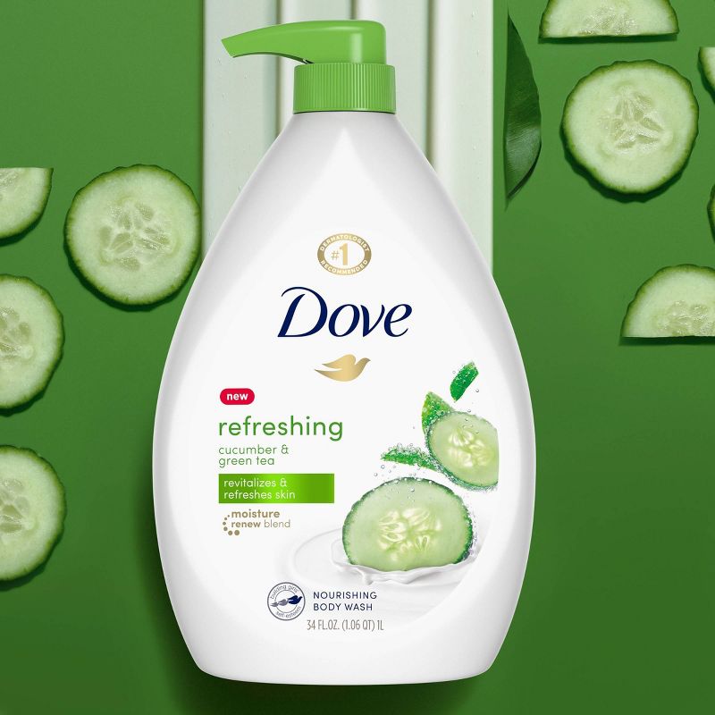Dove go Fresh Cucumber & Green Tea Body Wash - 34 fl oz