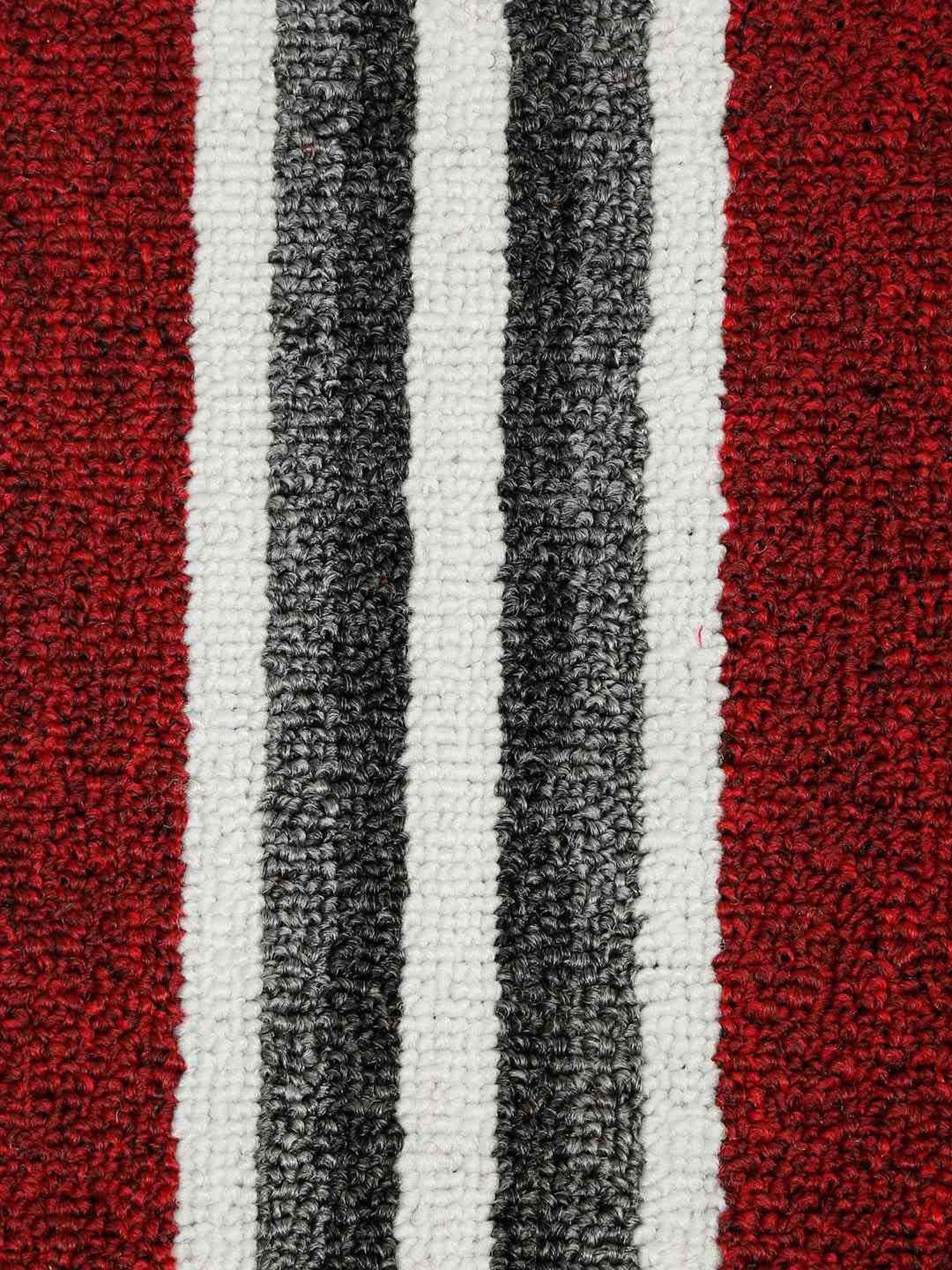 Saral Home Black Jute 1791 GSM Door Mat - Set of 1