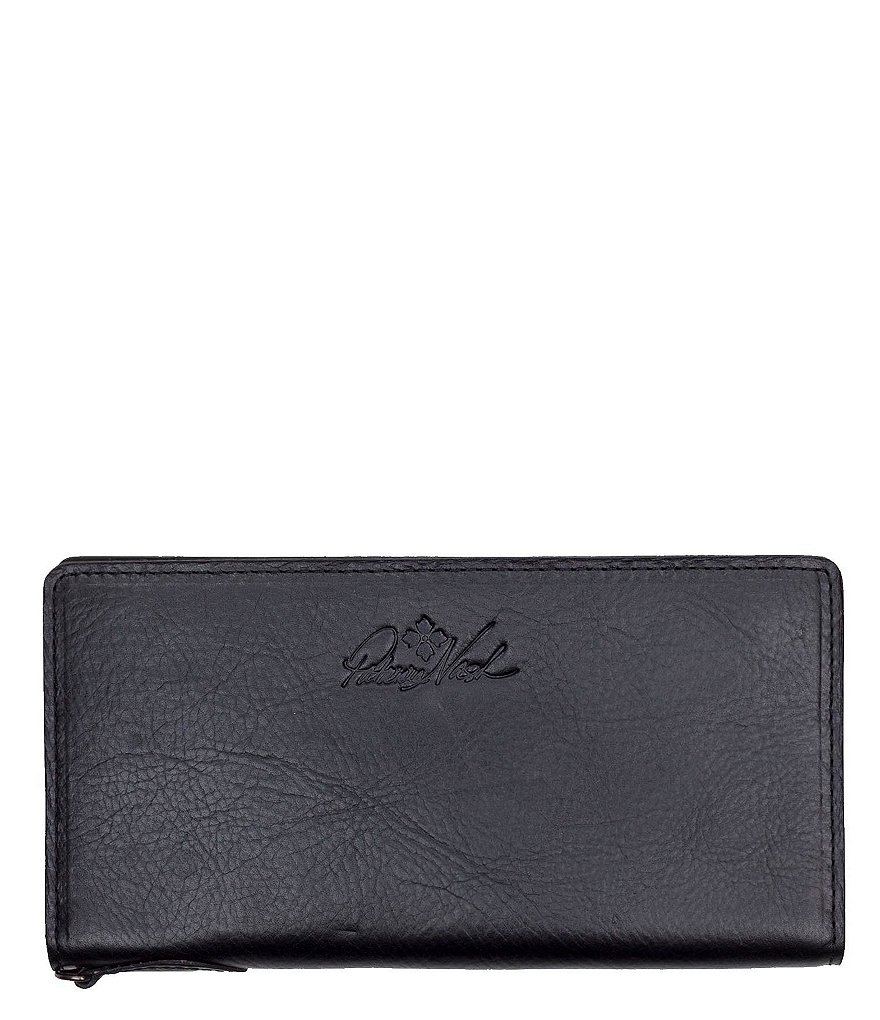 HOBO Link Leather Zip Wristlet