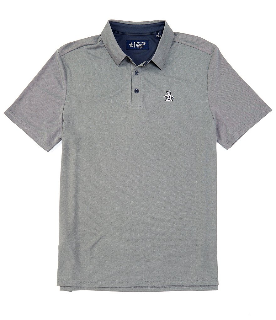 Original Penguin Birdseye Short Sleeve Golf Polo Shirt