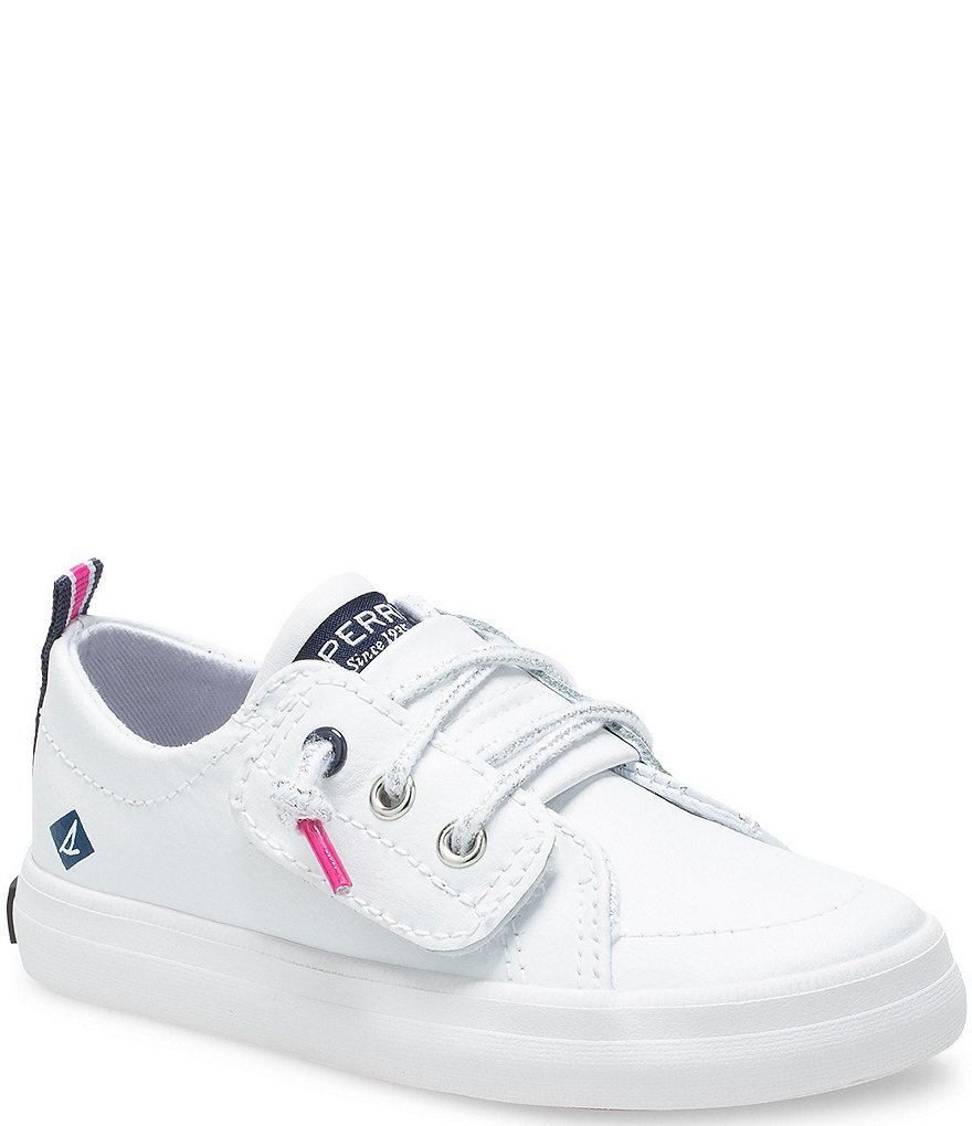 Sperry Girls' Crest Vibe Jr Leather Sneakers (Toddler)