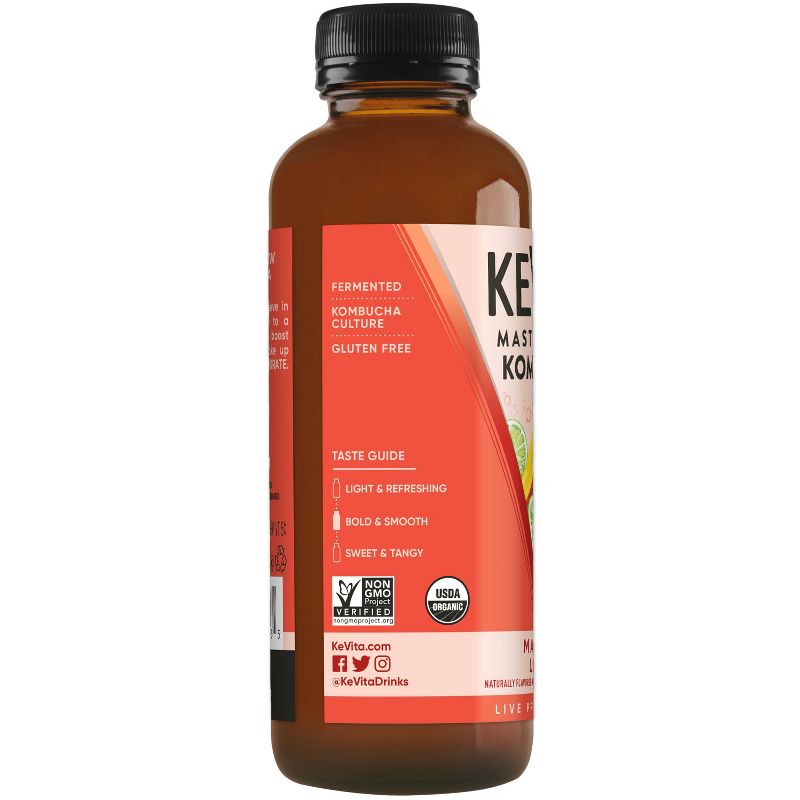 KeVita Mango Lime Master Brew Kombucha - 15.2 fl oz