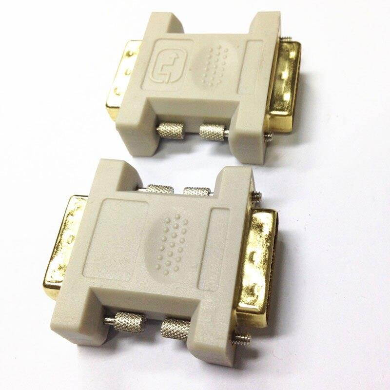 Gold DVI 24+1 Male  to DVI 24+1 Male  Adapter