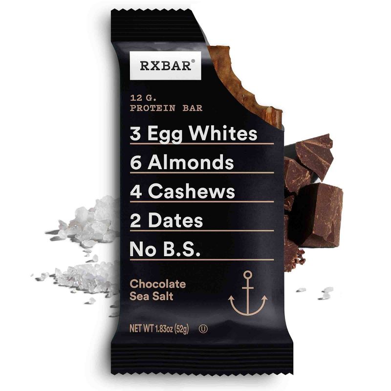 RXBAR Chocolate Sea Salt Protein Bars - 10ct