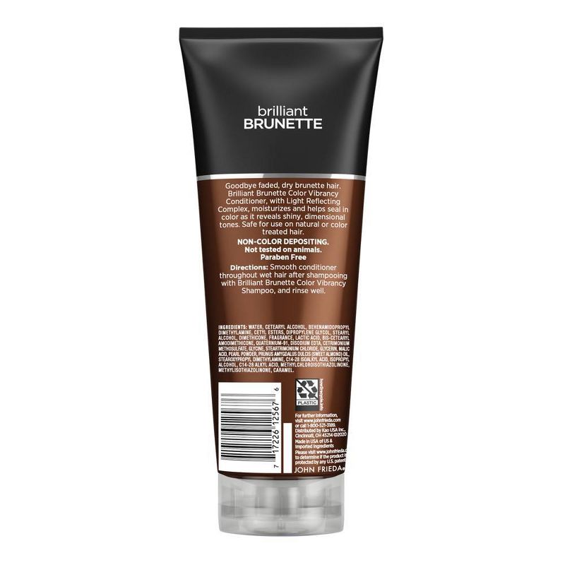 John Frieda Brilliant Brunette Multi-Tone Revealing Moisturizing Conditioner - 8.45oz
