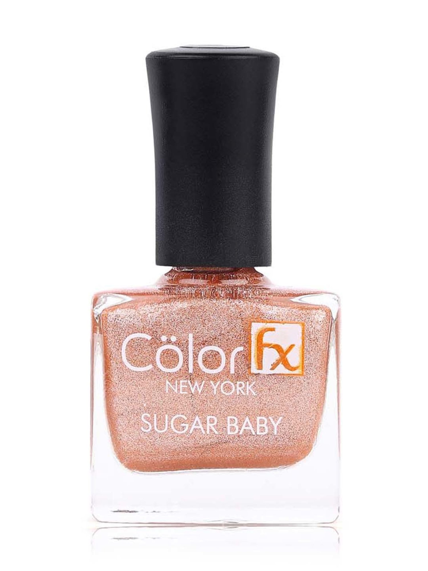Color Fx Shimmery Matt, Nail Enamel, Brown  - 9 ml