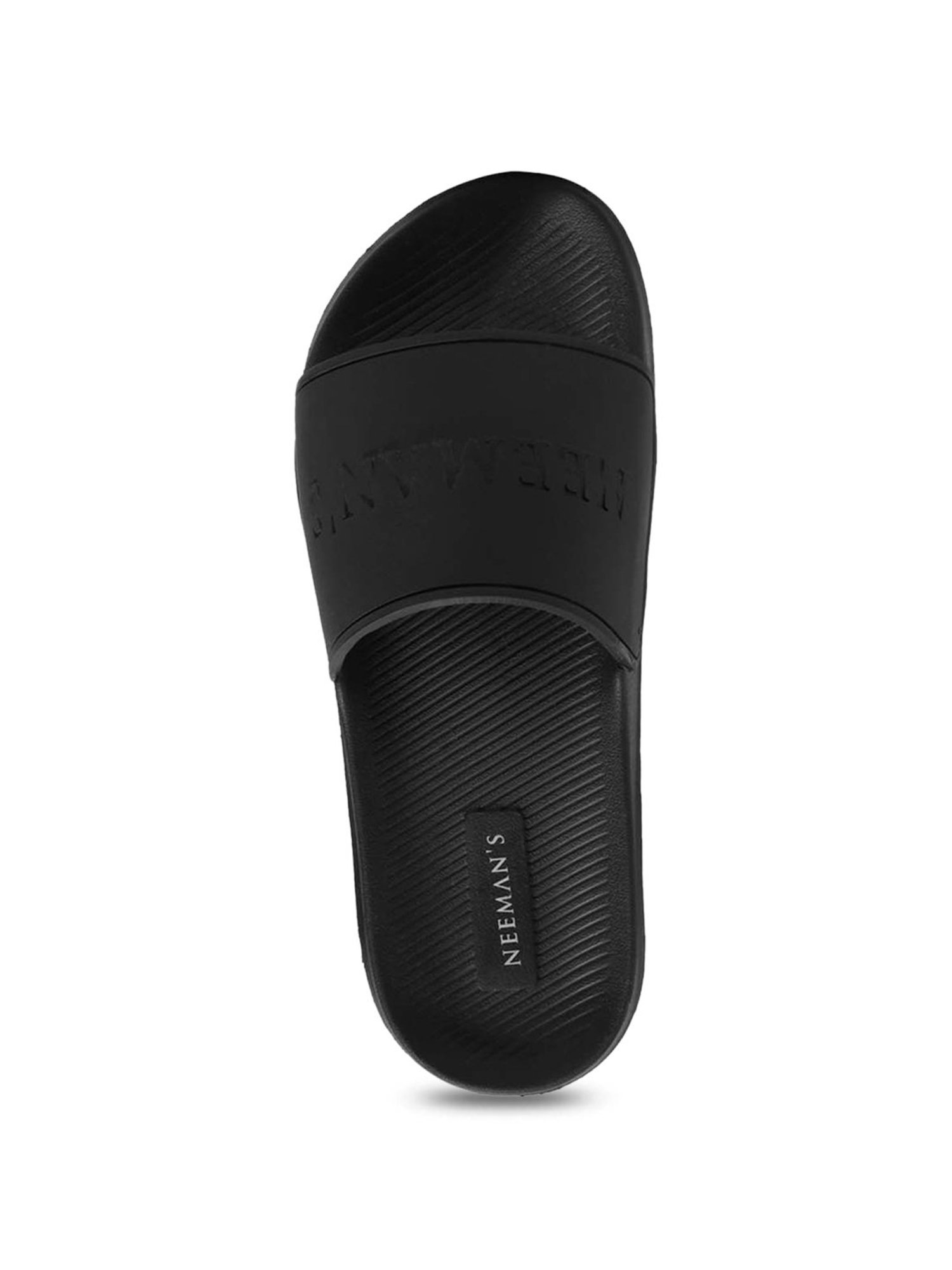 Neemans Men's Black Slides