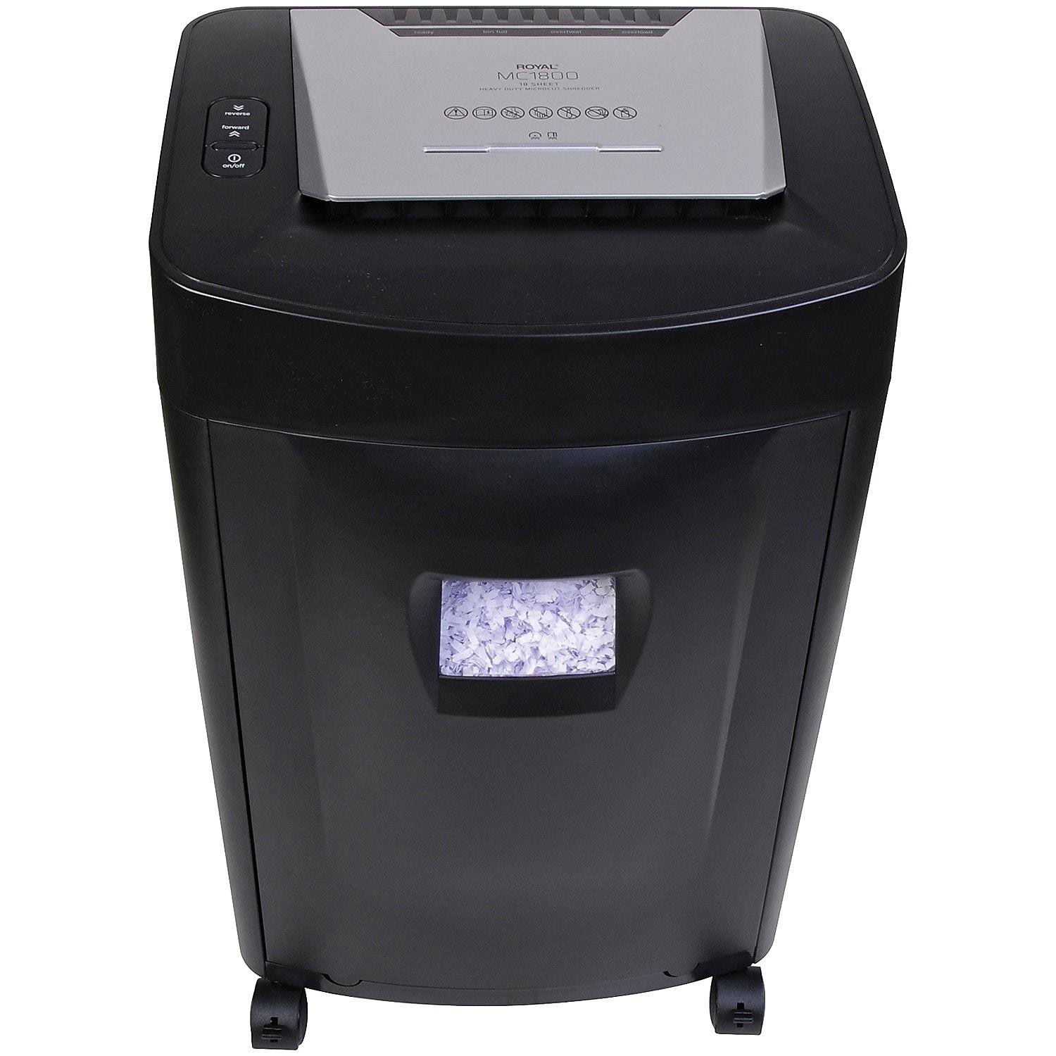 Royal Consumer Royal MC1800 Micro-Cut 18-Sheet Paper Shredder