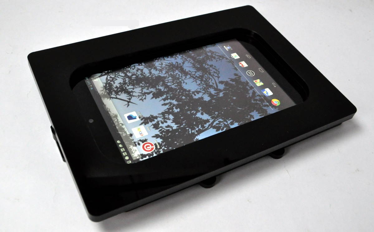 Dell Venue 8 Pro Wall Mount Acrylic Security Enclosure for POS, Kiosk, Store Display