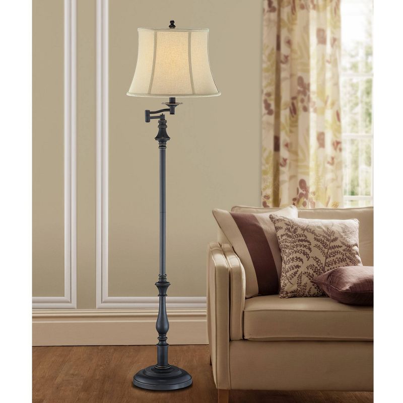 Lite Source Laurence 1-LT Floor Lamp  - Dark Bronze