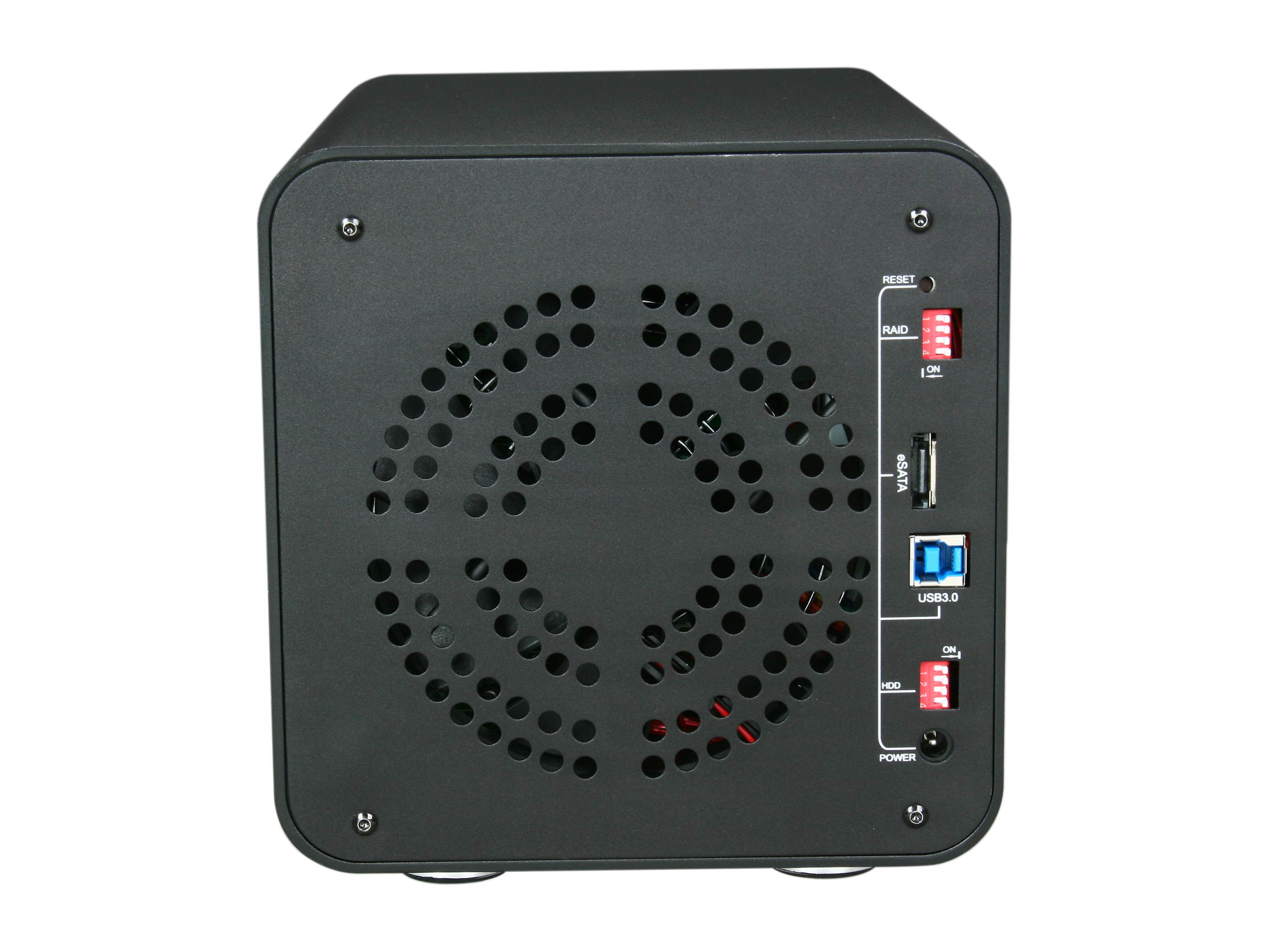 CineRAID Home CR-H458 4 Bay RAID Enclosure, Support 4 Hot Swappable Drives USB 3.0 & eSATA Interface