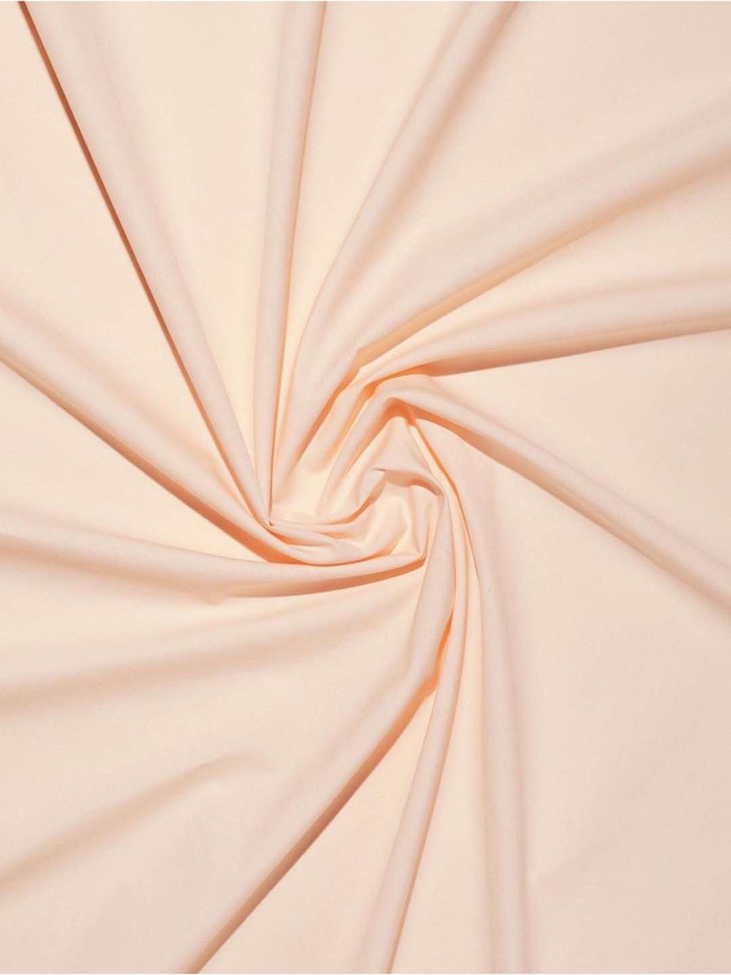 Fabindia Peach Cotton 180 TC Double Bed Sheet With Pillow Covers