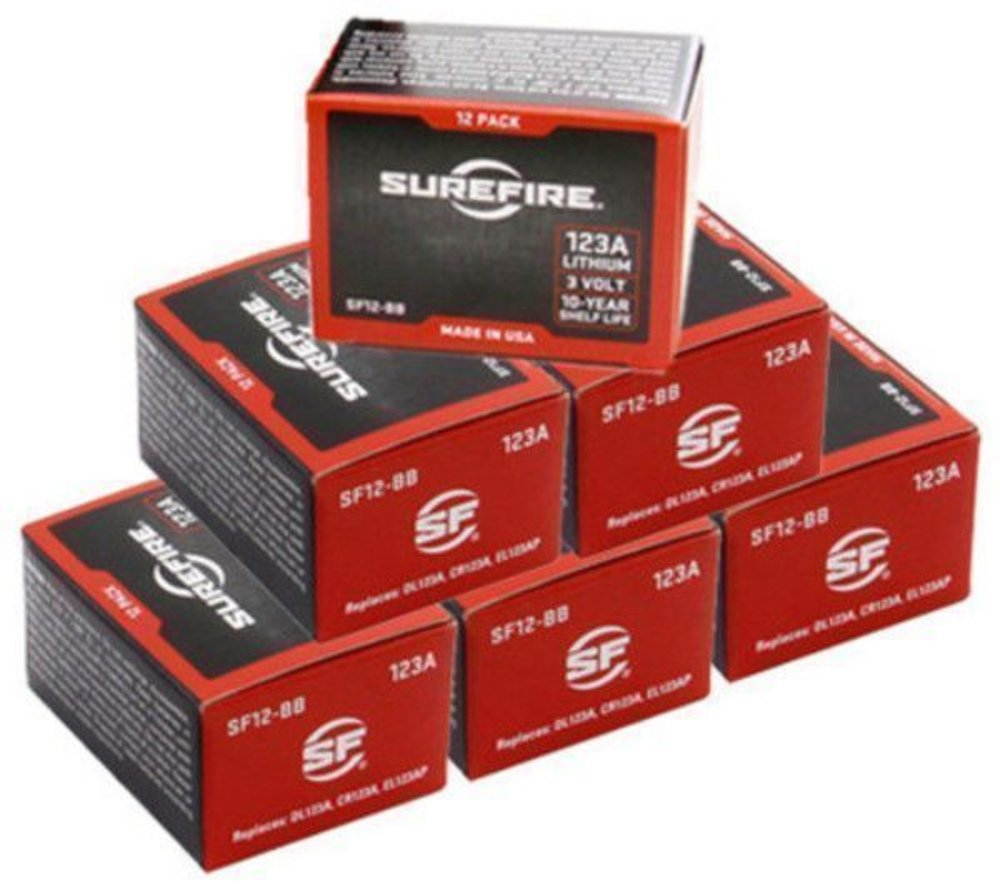 SUREFIRE SF72-BB Battery,123A,Lithium,3V,PK72