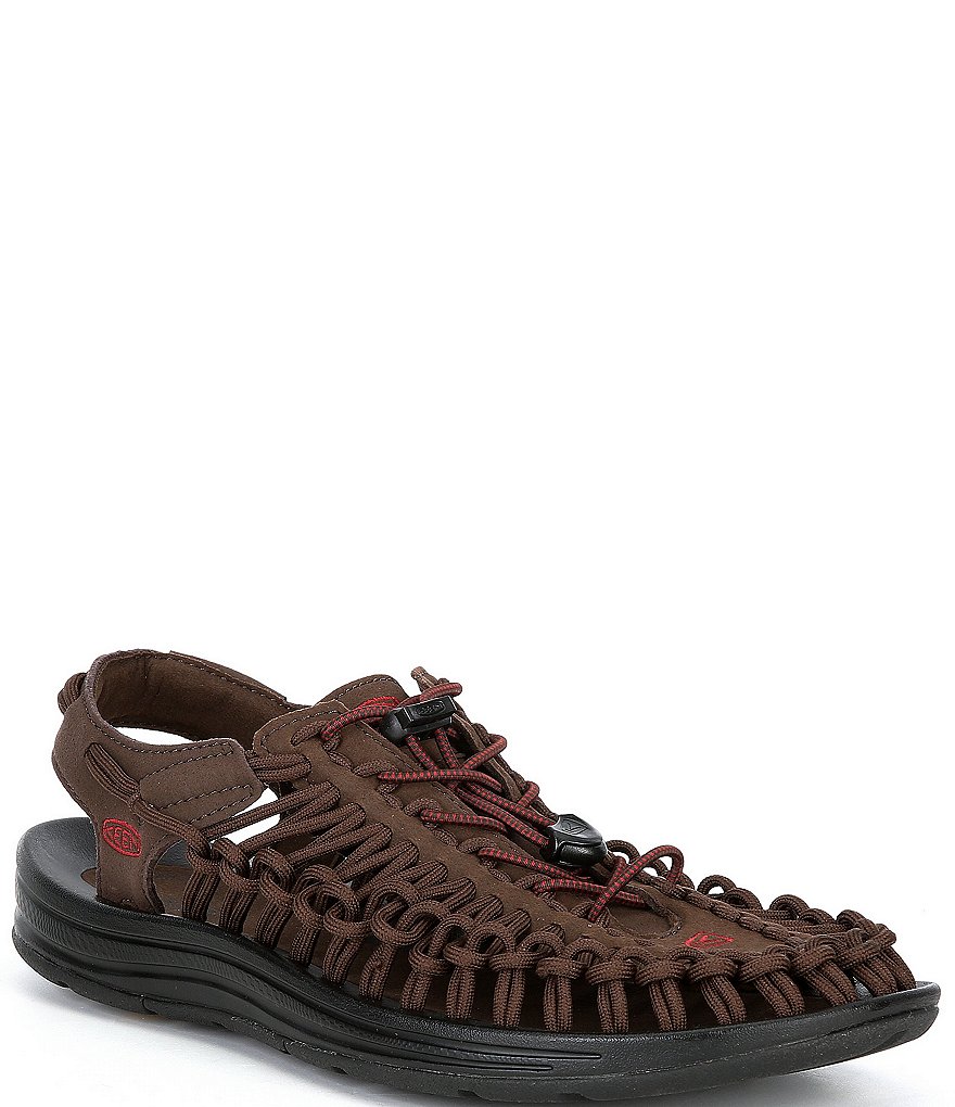 Keen Men's UNEEK Adjustable Braided Cord Sandals