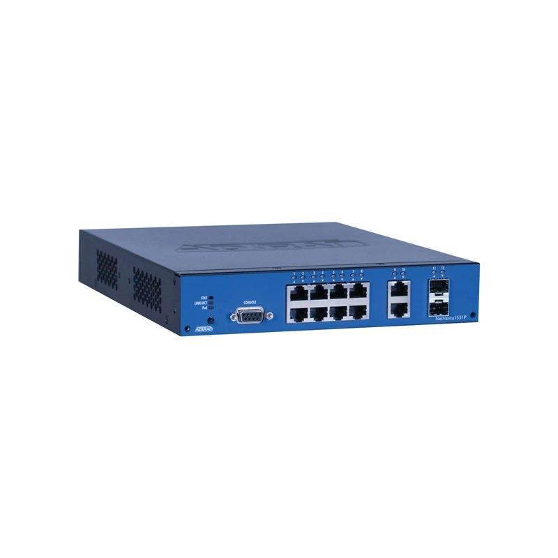Adtran NetVanta 1531P Switch 12 Port GigE PoE Layer 3 Lite 1700571F1