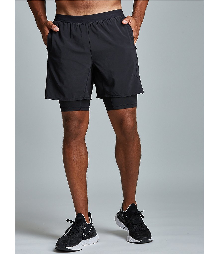 Fourlaps Command Training 7#double; Outseam Stretch Shorts