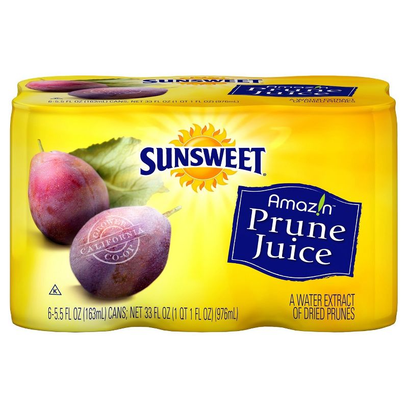 Sunsweet Prune Juice - 6pk/5.5 fl oz Cans