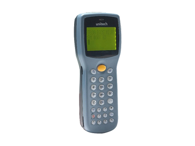 Unitech HT630 2.2" Entry Level Rugged Handheld 27-key Alphanumeric Mobile Computer and 1D Laser Scanner, DOS, Batch, 2.5MB RAM, USB Kit - HT630-9000BADG