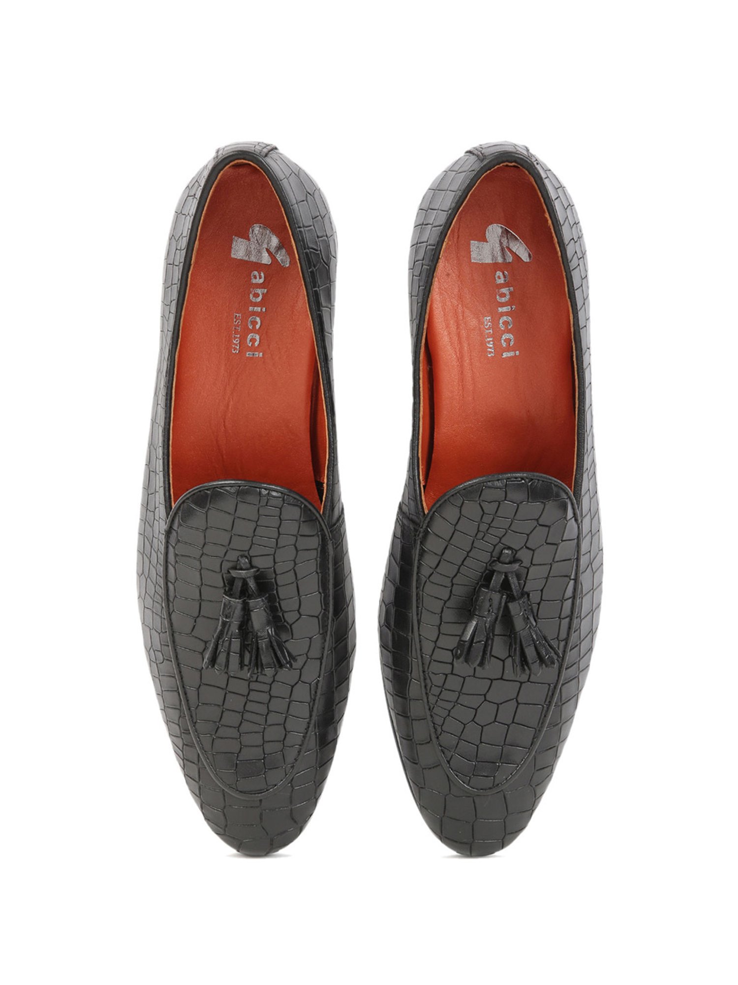 Gabicci Men's Oakland Black Mocassins