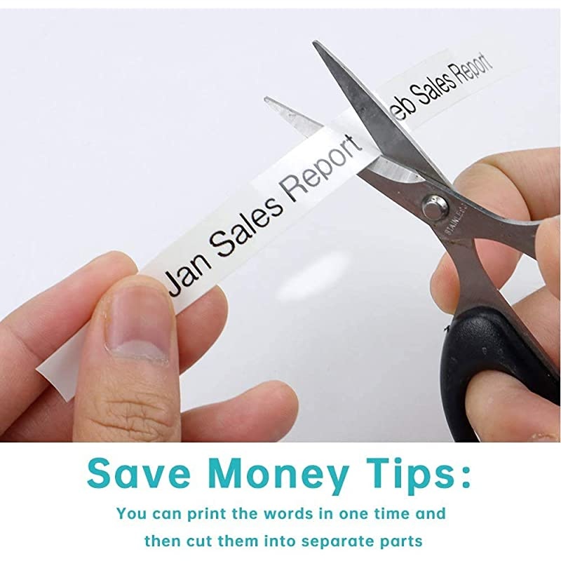 Compatible Label Tape Replacement for DYMO Letratag Refills 91330 10697 S0721510 SelfAdhesive Paper LT Tape for DYMO LetraTag Plus LT100T LT100H QX50 Label Maker 12 Inch x 13 ft 6Pack