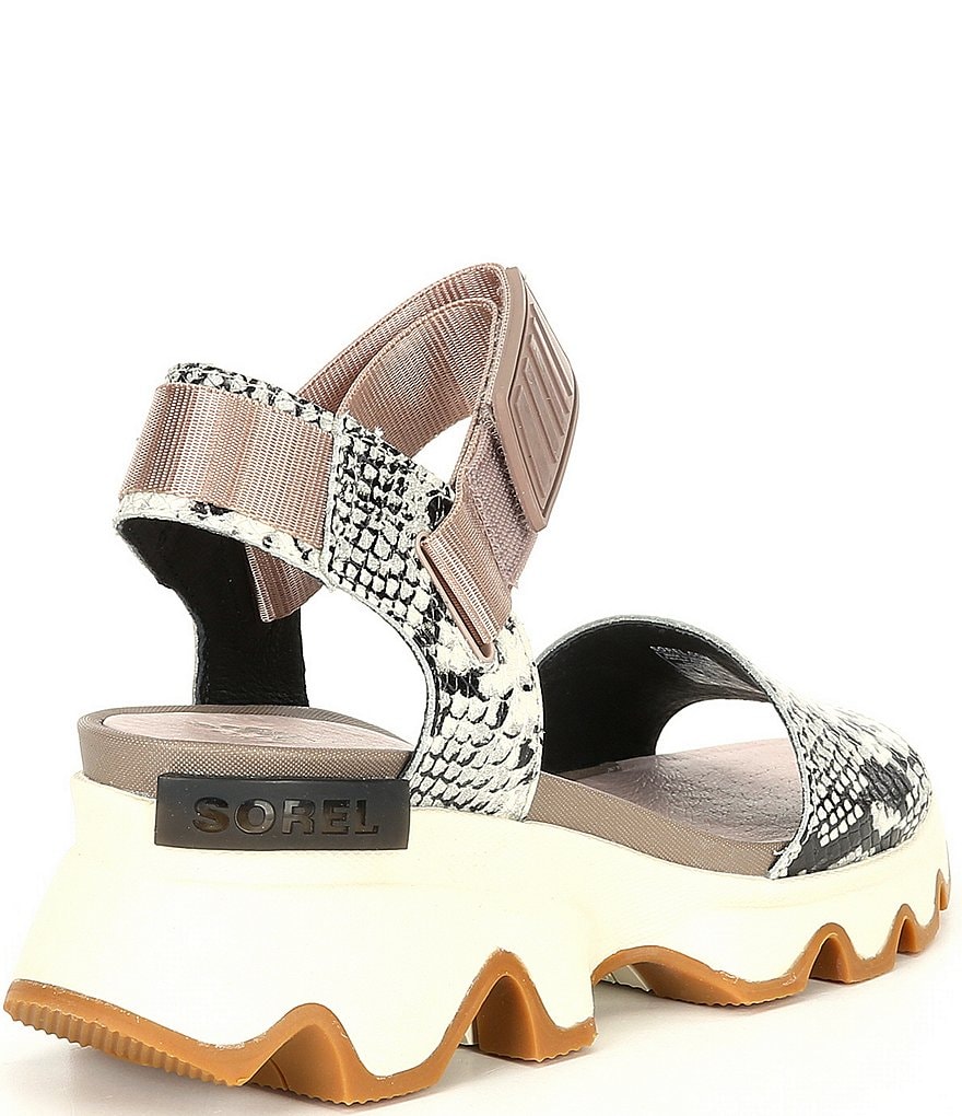Sorel Kinetic Multi Snake Wedge Sandals