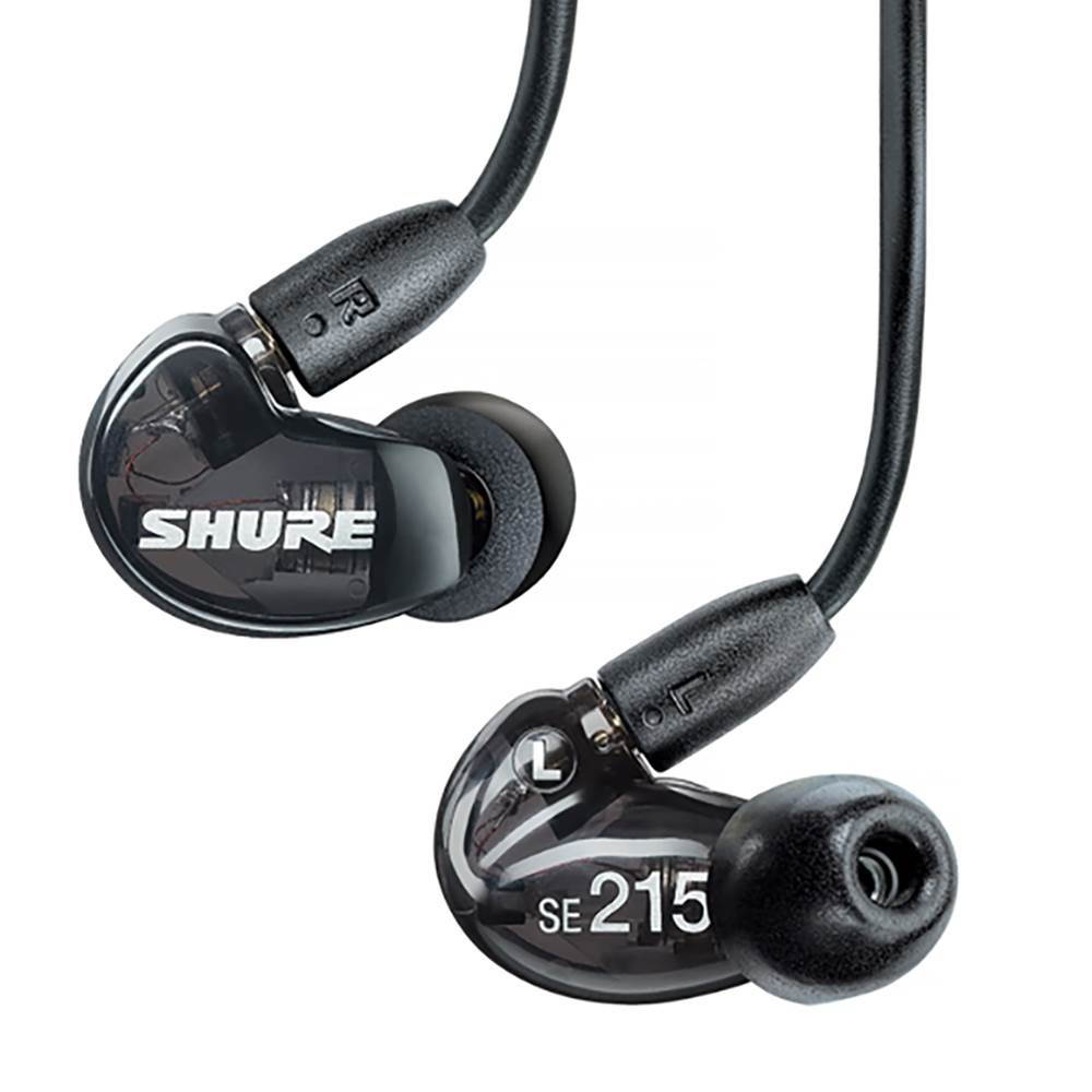 Shure Isolating MicroDriver Earphones In-Ear Stereo Headphones, Black