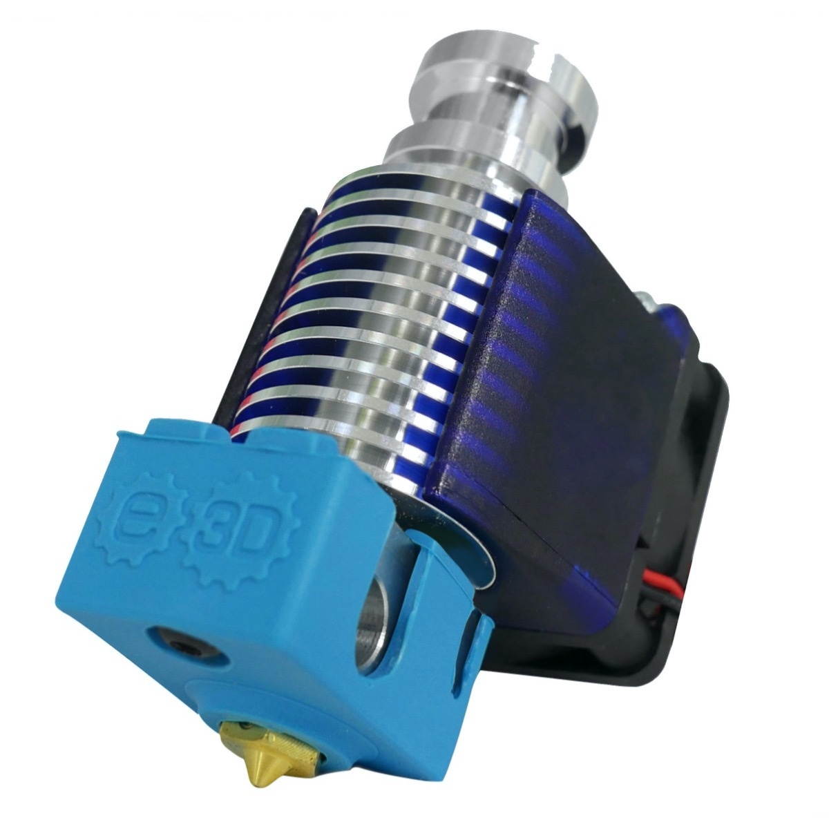 E3D V6 All-Metal HotEnd - 1.75mm Direct, 12V, Full Kit + Brass Nozzle Fun Pack