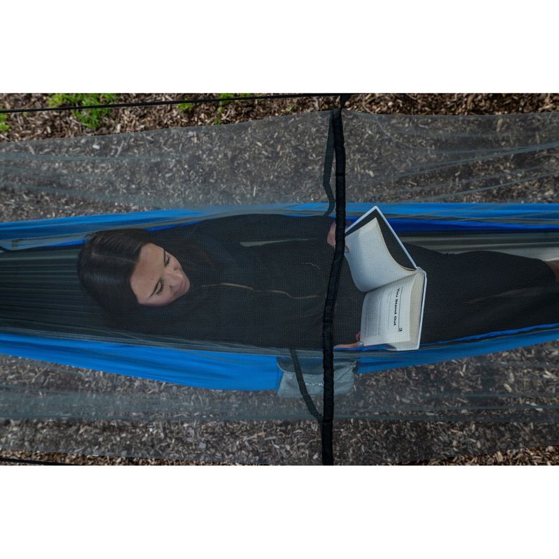 Camping Hammock with Mosquito Netting Olive - Smart Living